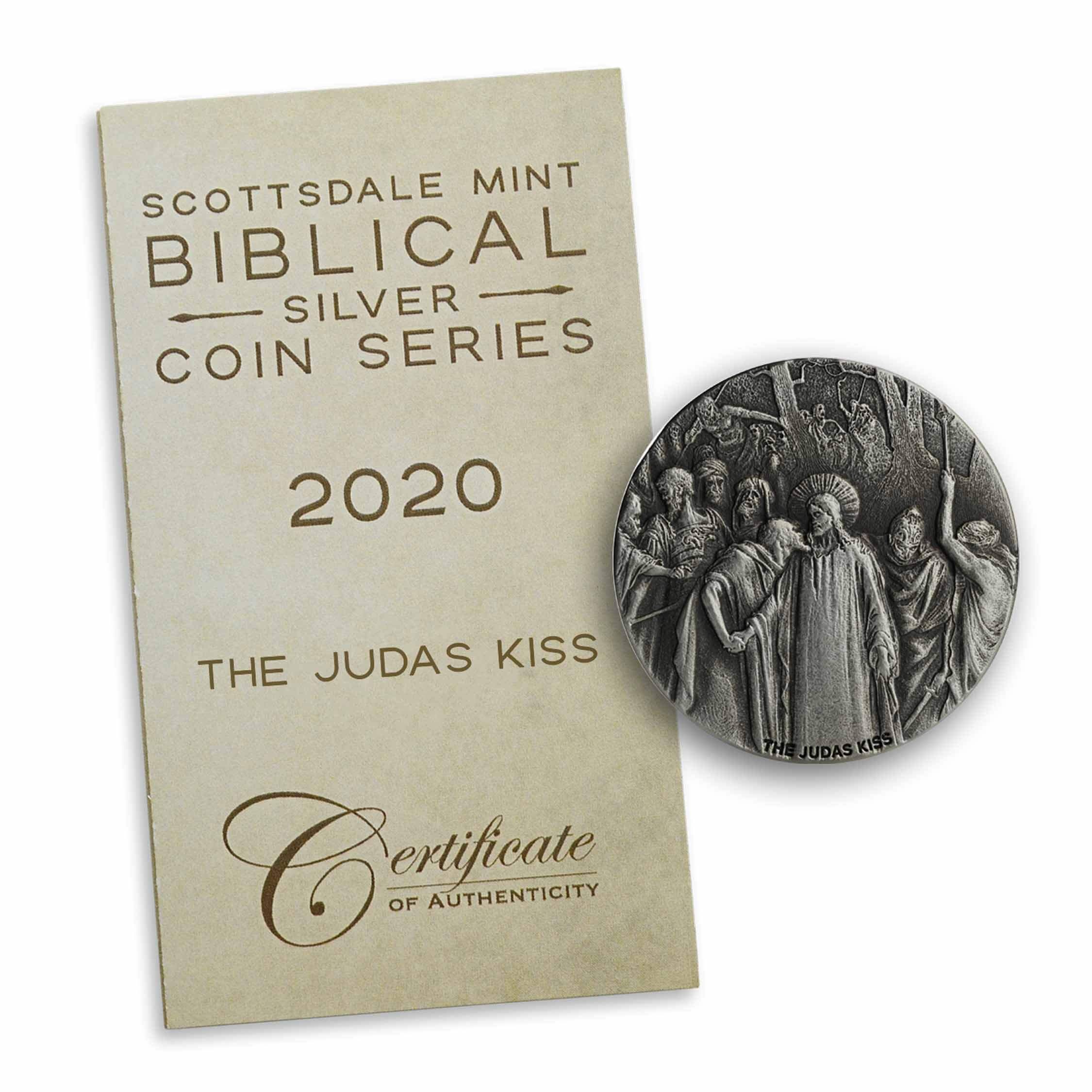 2020 Biblical Series | Jesus Walking on the Sea 2 oz Silver Coin