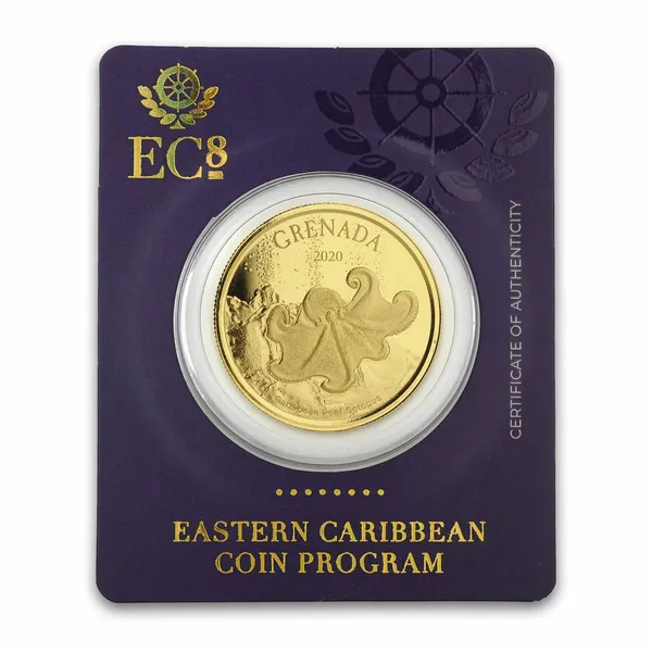 2020 Ec8 Dominica "hummingbird" 1 Oz Gold Coin (copy)