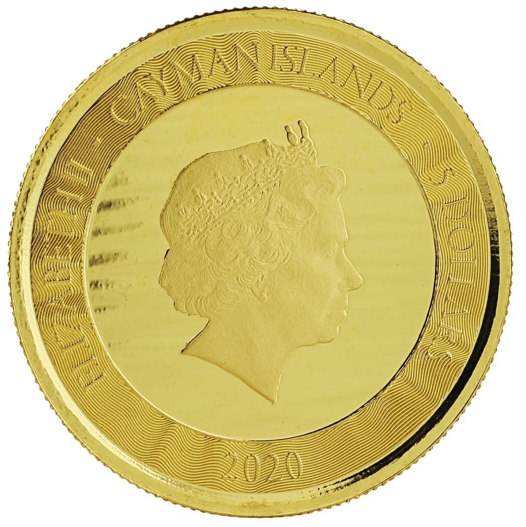 2020 Cayman Island Marlin 1 oz Gold Coin