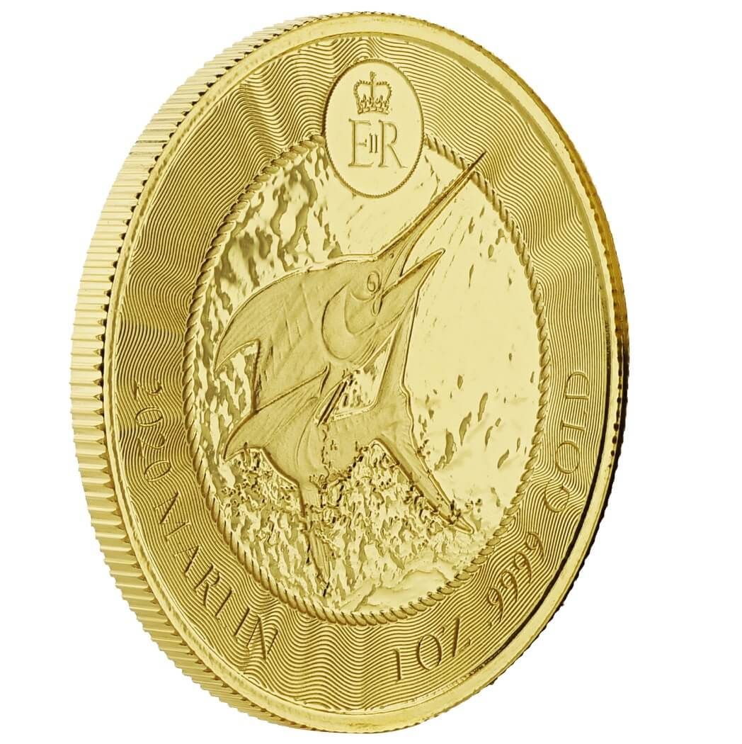 2020 Cayman Island Marlin 1 oz Gold Coin