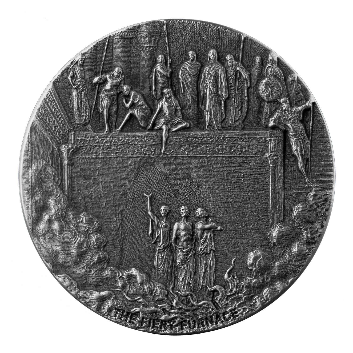 2020 Biblical Series | Fiery Furnace 2 oz Silver Coin