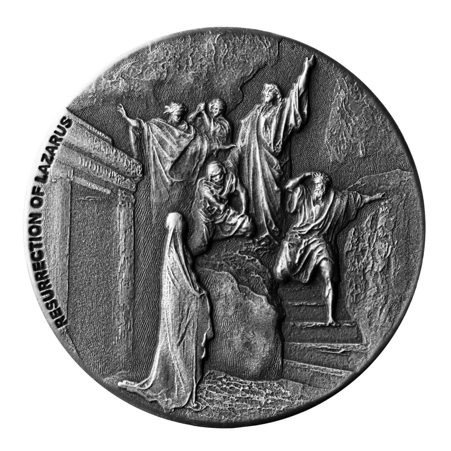 2020 Biblical Series | Resurrection of Lazarus 2 oz Silver Coin