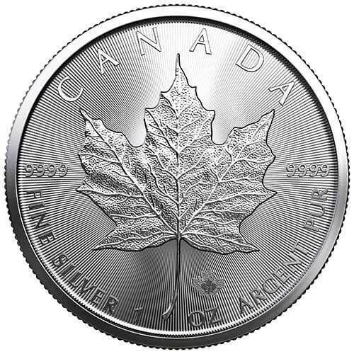 2021 Canada Silver Maple Leaf 1 oz Silver Coin