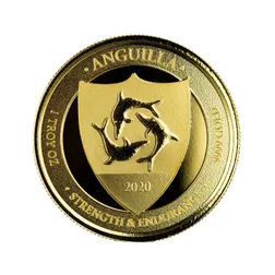 2020 Ec8 St. Lucia "whiptail Lizard" 1 Oz Gold Coin (copy)