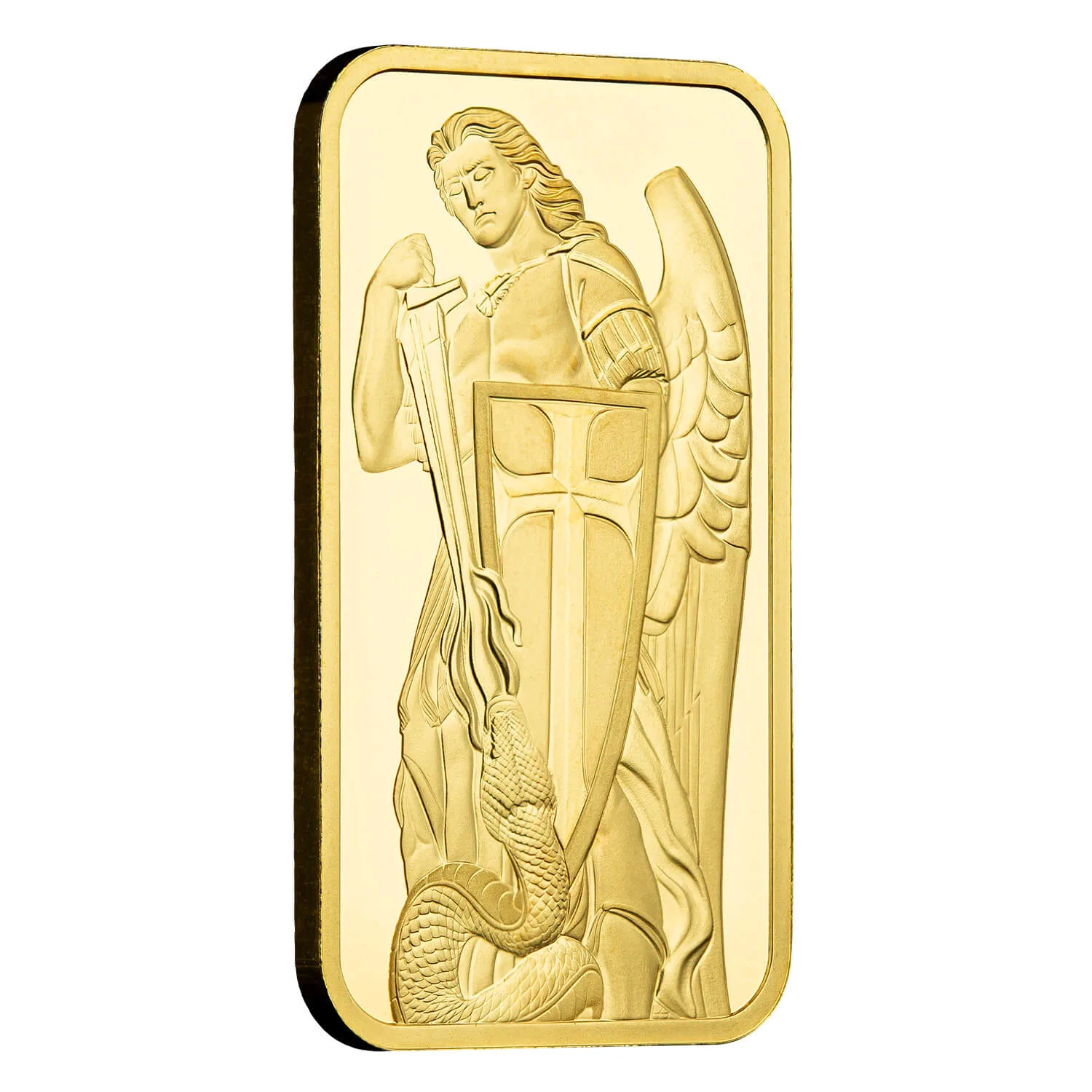 Scottsdale Mint - Archangel Michael 1 oz Gold Bar | Scottsdale Mint