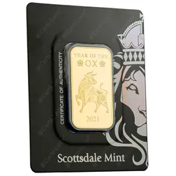 2021 Year of the Ox 1oz Gold