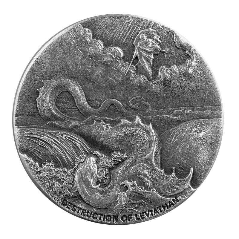 2020 Biblical Series | Destruction of Leviathan 2 oz Silver Coin