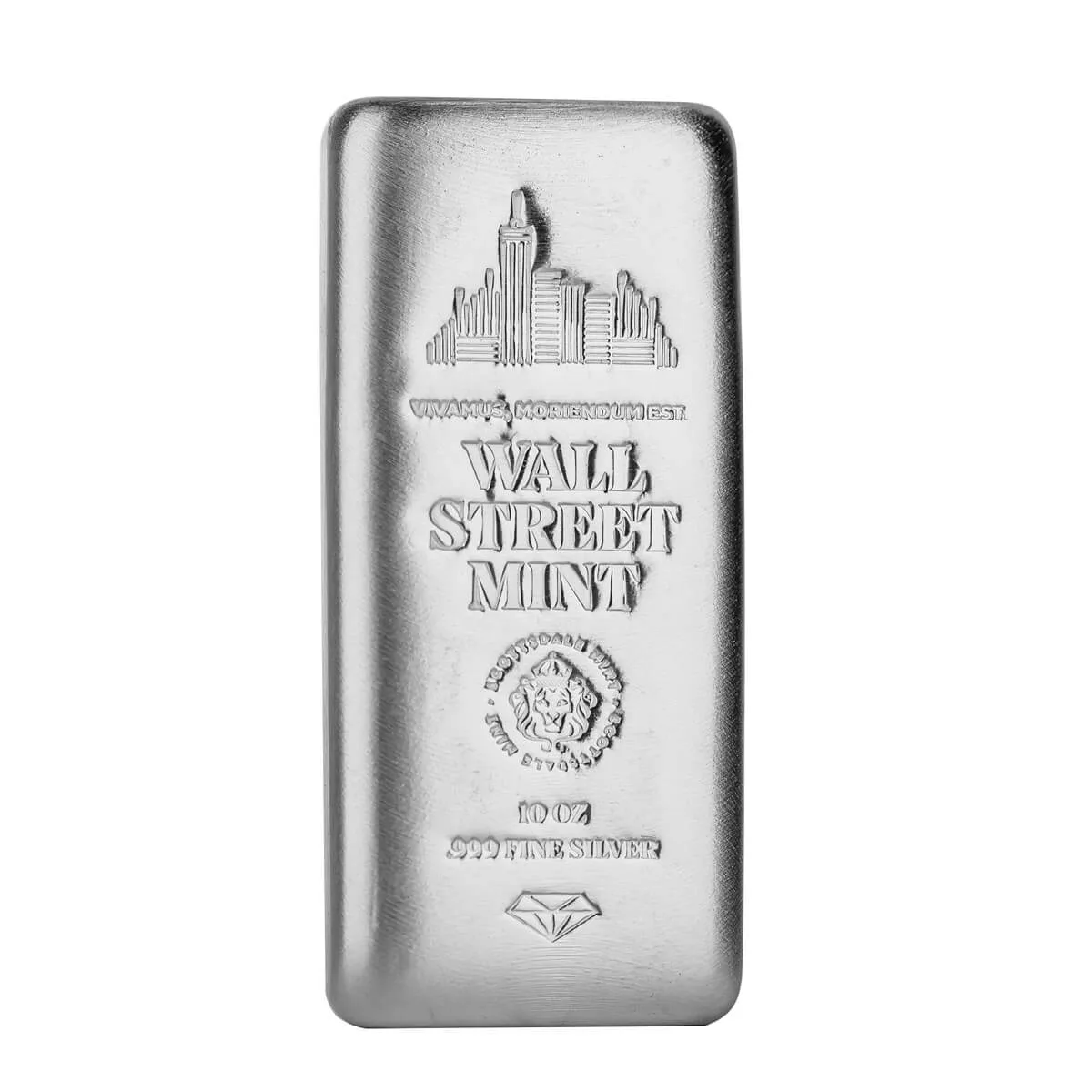 WALL STREET MINT 10トロイオンス シルバー2個 10 oz Silver Bar | Wall Street Mint Silver | Scottsdale Poured