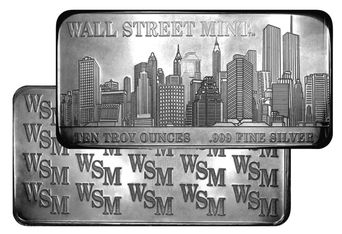 Wall Street Mint Silver | Premium Investment Bars