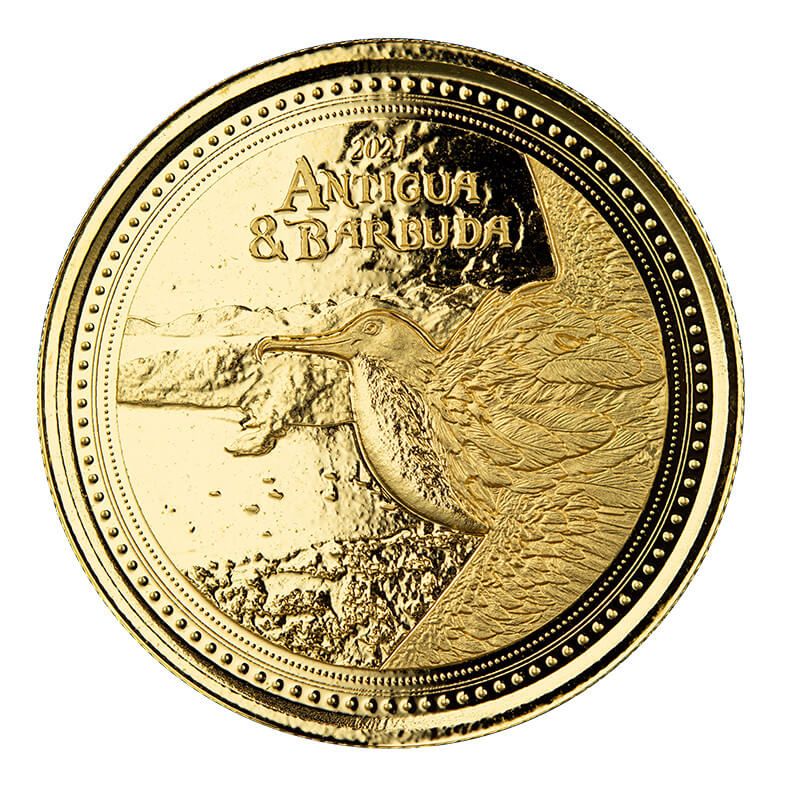 2021 EC8 Antigua & Barbuda 1 oz Gold Coin