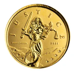 2021 Gibraltar Lady Justice 1 10 Oz Gold 3