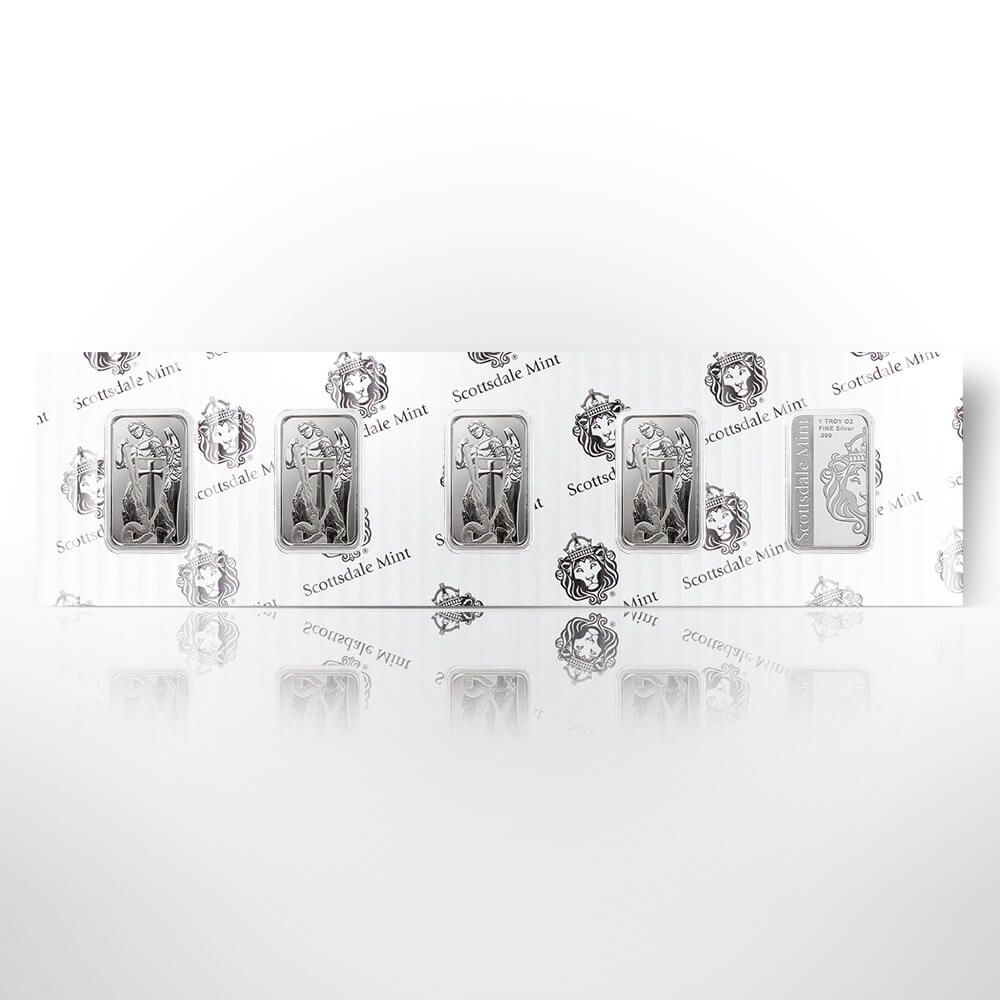 Buy the Archangel Michael 1 oz Silver Bar