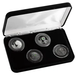 2021 Scottsdale Mint Ghana Alien Half Ounce Set Box
