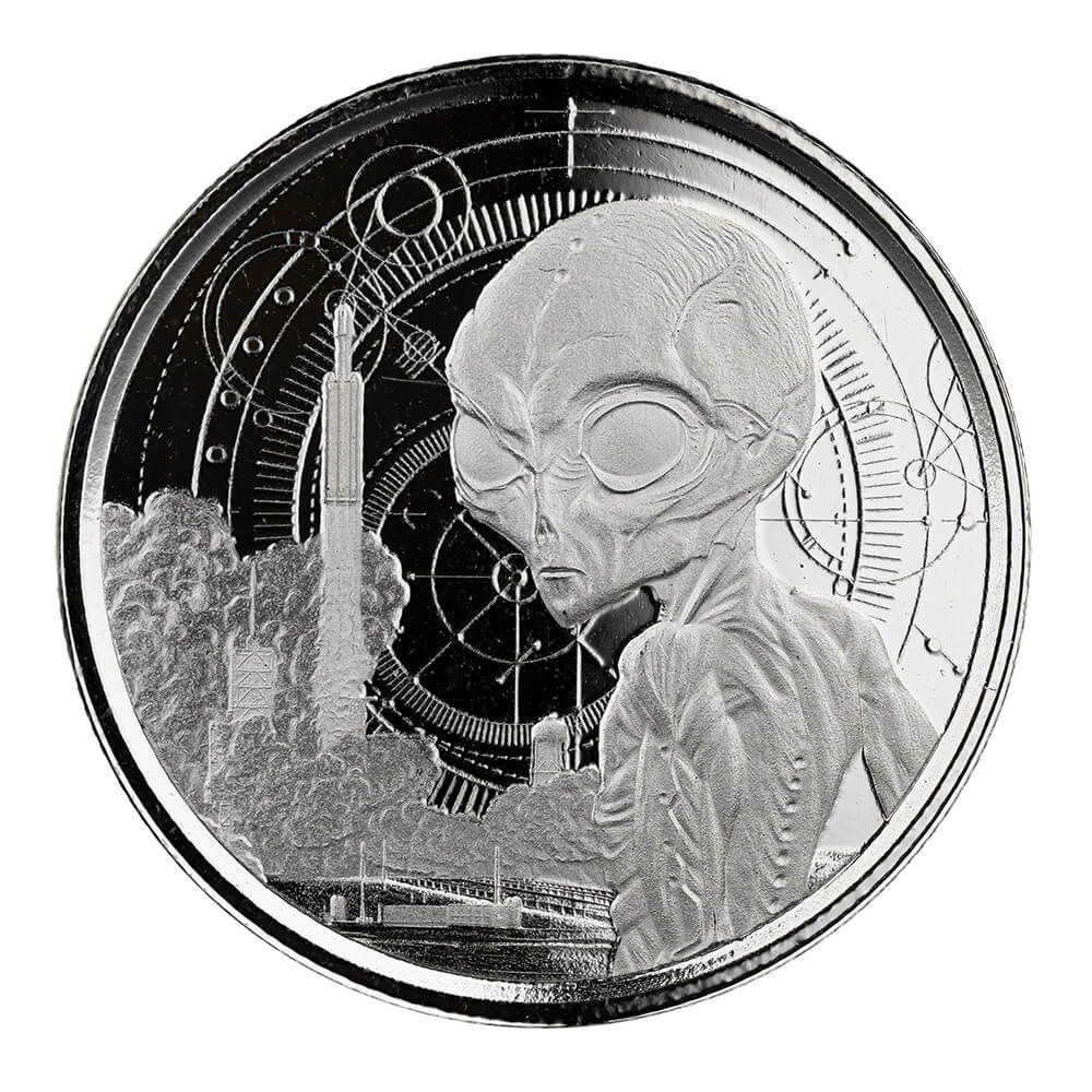 2021 China 60g Silver Coin - Chinese Auspicious Culture
