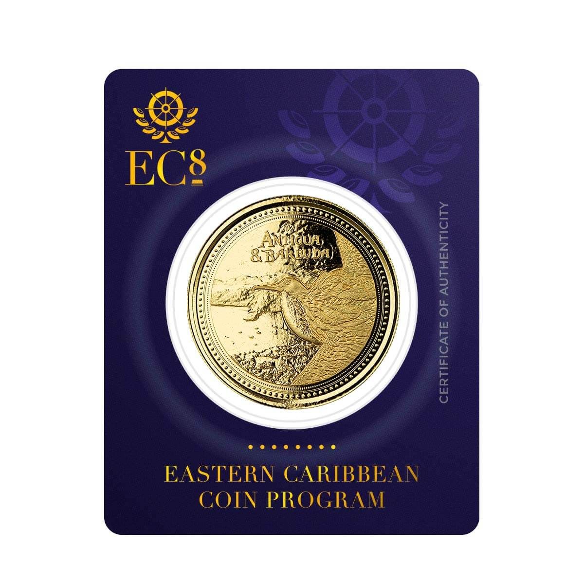 2021 EC8 Antigua & Barbuda 1 oz Gold Coin