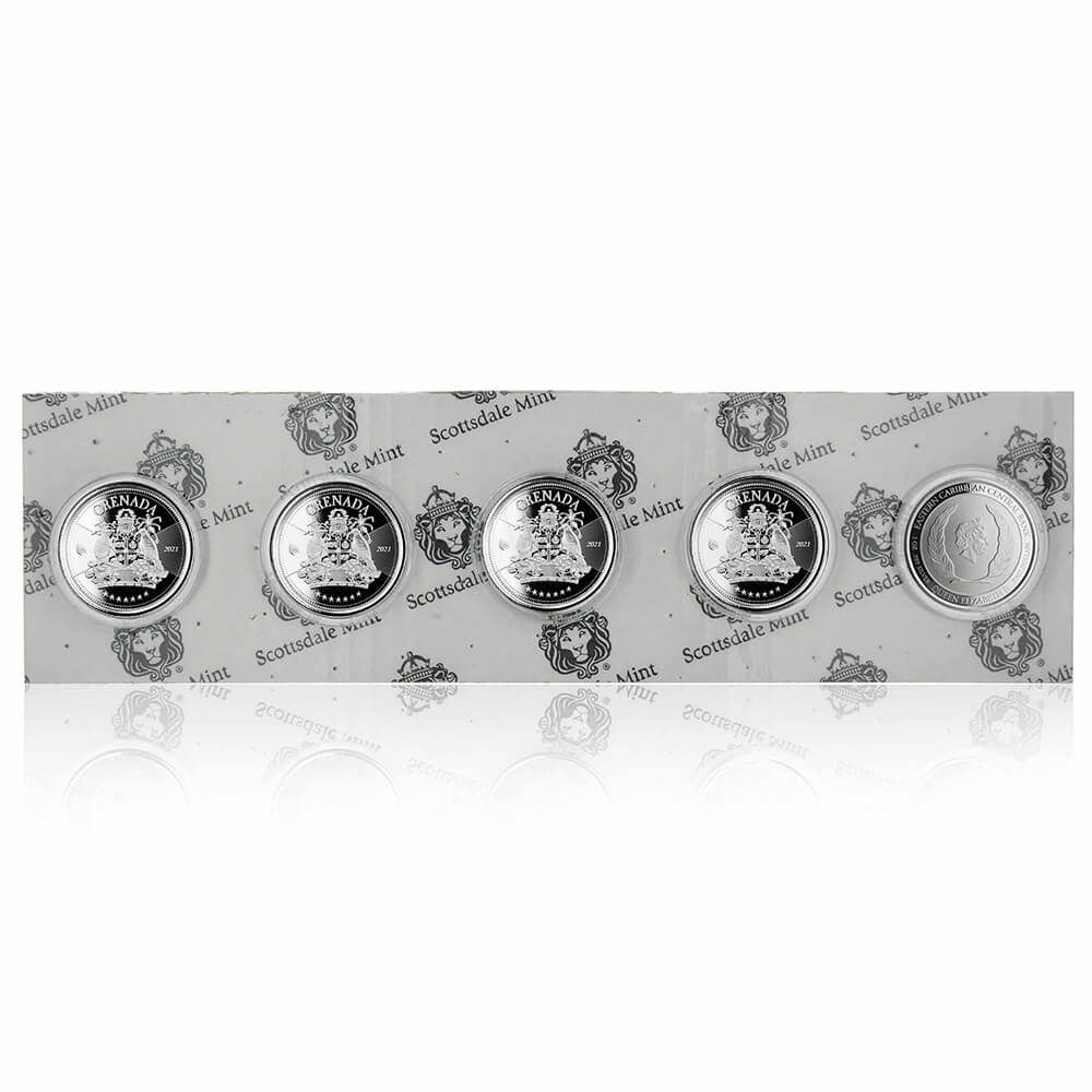Shop 2021 EC8 Grenada 1 oz Silver Coin BU