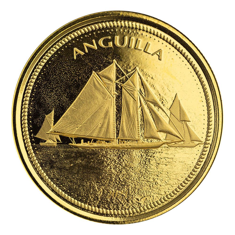 2021 EC8 Anguilla 1 oz Gold Coin