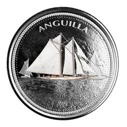 2021 Scottsdale Mint Ec8 Anguilla 07 Silver Color