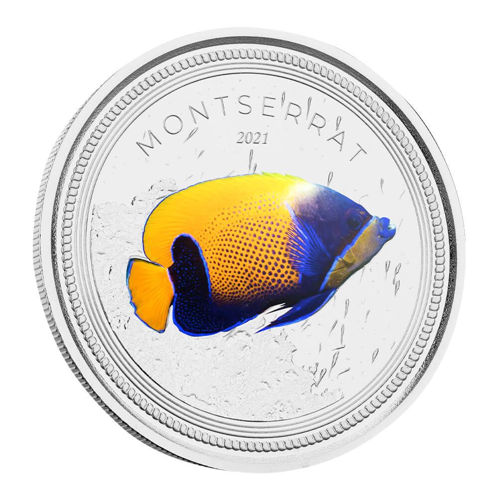 2021 EC8 Montserrat 1 oz Silver Color Coin | Scottsdale Mint