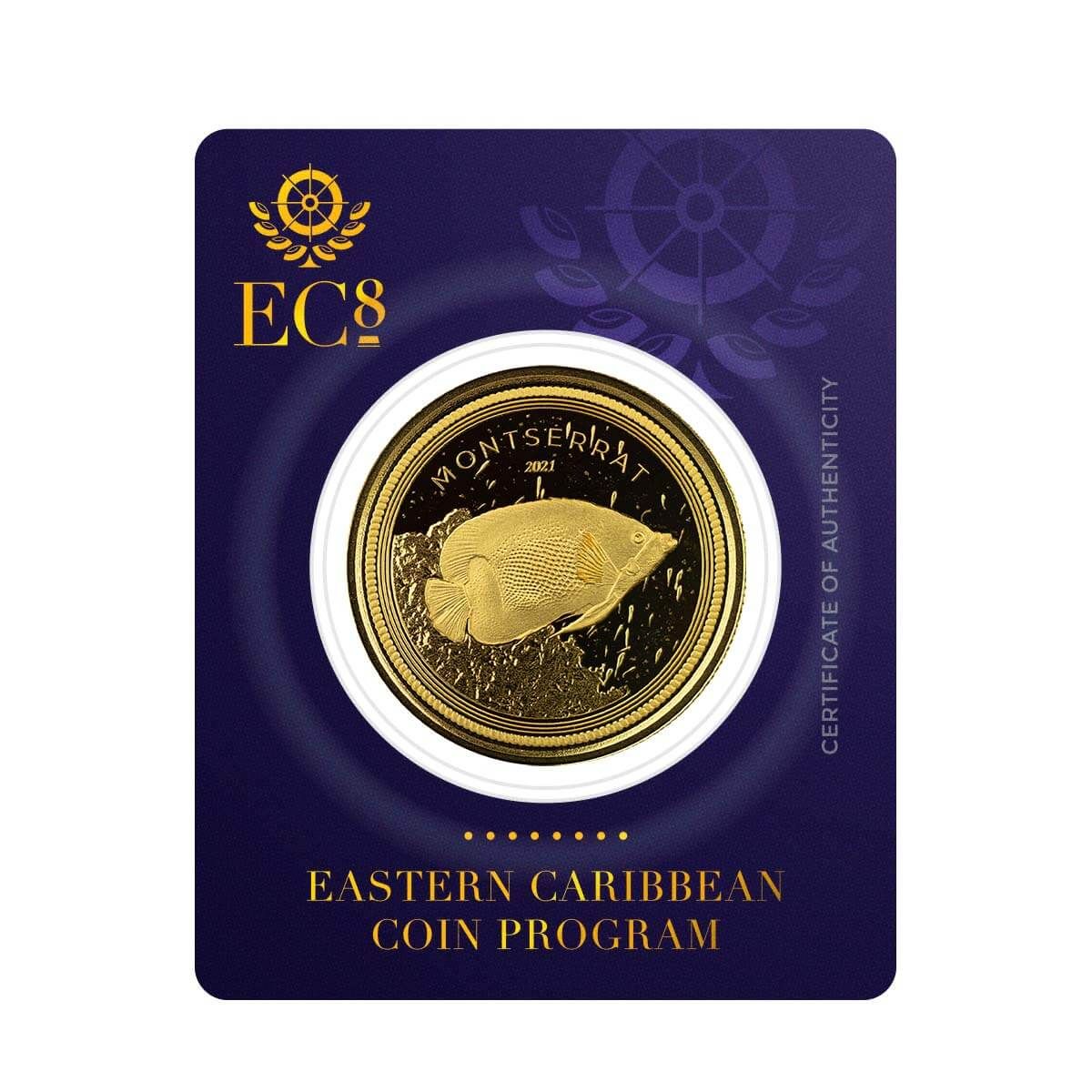 Shop 2021 EC8 Montserrat 1 oz Gold Coin Shop 2021 EC8 Montserrat 1 oz Gold Coin