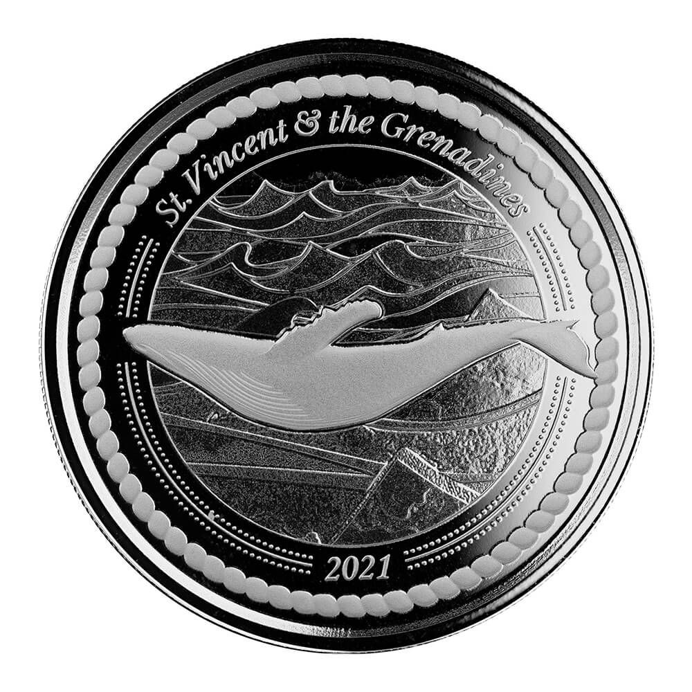 2021 EC8 St Vincent 1 oz Silver Coin