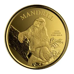 2021 Mandrill 1 oz Gold Coin