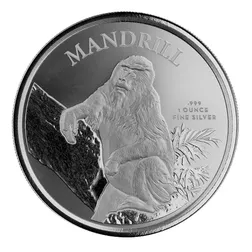 2021 Mandrill 1 oz Silver Coin