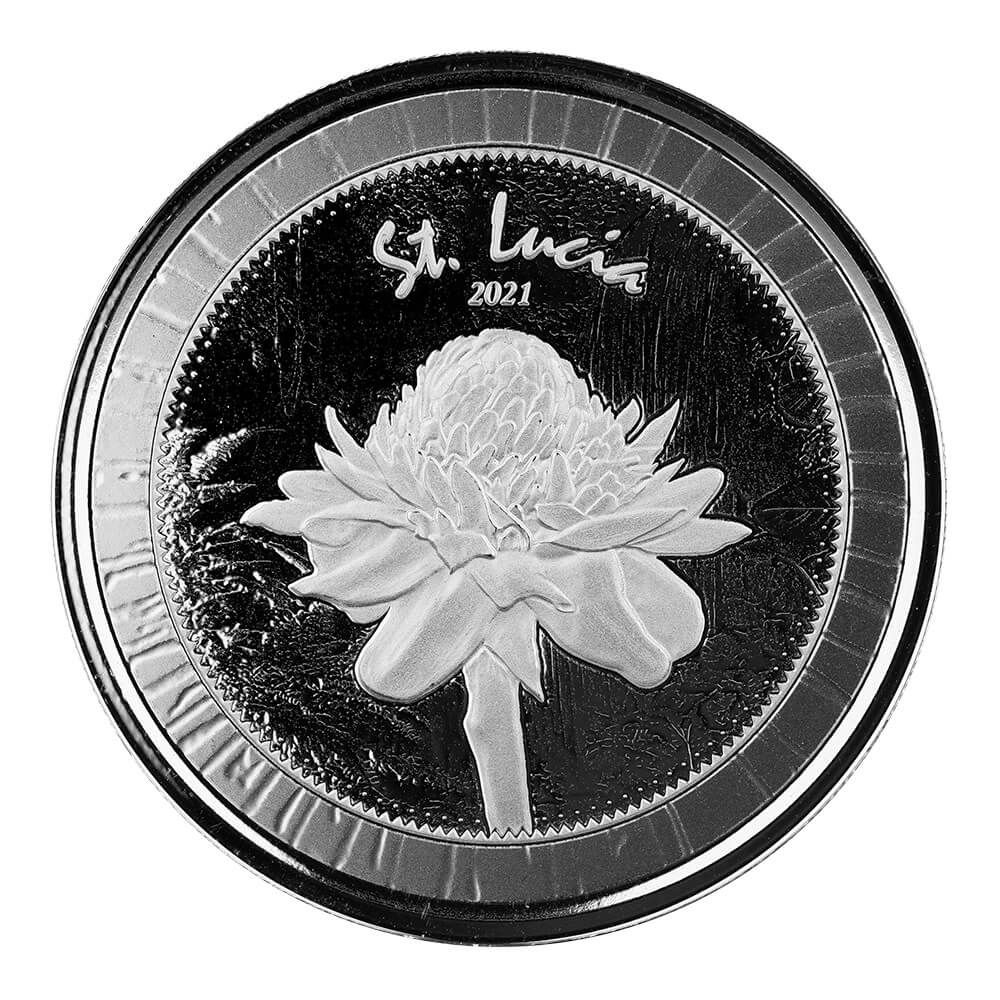 2021 EC8 St Lucia 1 oz Silver Coin
