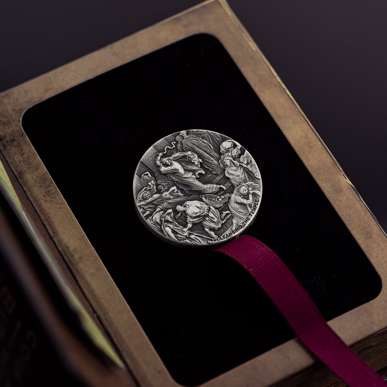 Shop 2022 Biblical Series Coins | Cleansing The Temple 2 oz Silver