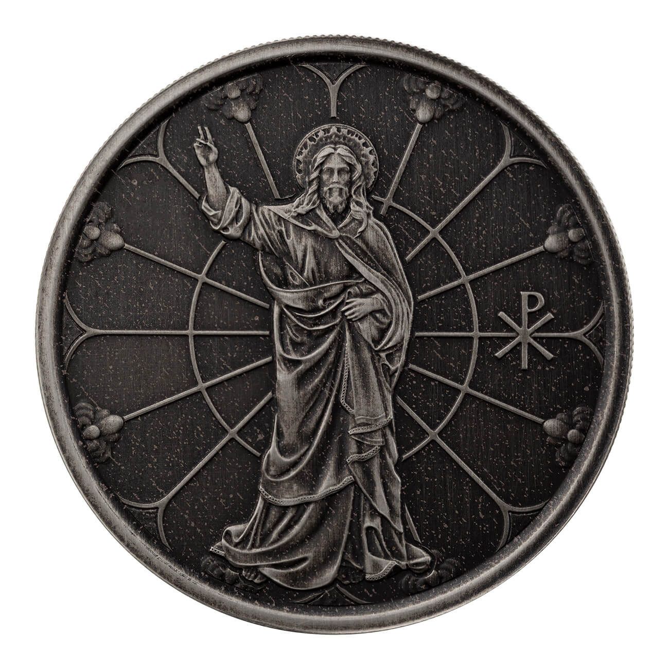 2022 Samoa Jesus Collection Light of Christ 1 oz Silver Antique Coin