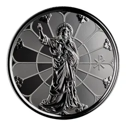 2022 Samoa Jesus Collection Christ The Light 1 Oz 999 Fine Silver Bu Coin 05
