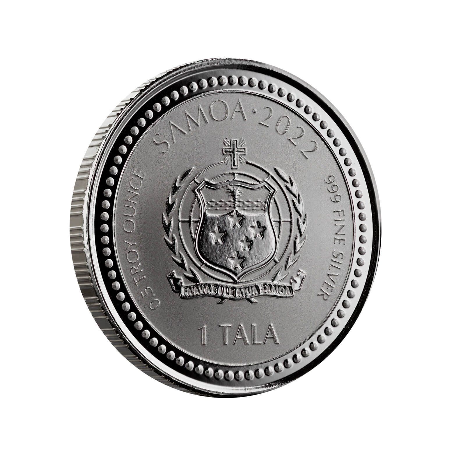 品質検査済 Christ of Light Samoa 2021 1/2 Coin Proof-Like Silver oz その他