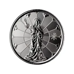 2022 Samoa Jesus Collection Christ The Light Half Oz 999 Fine Silver Bu Coin 4