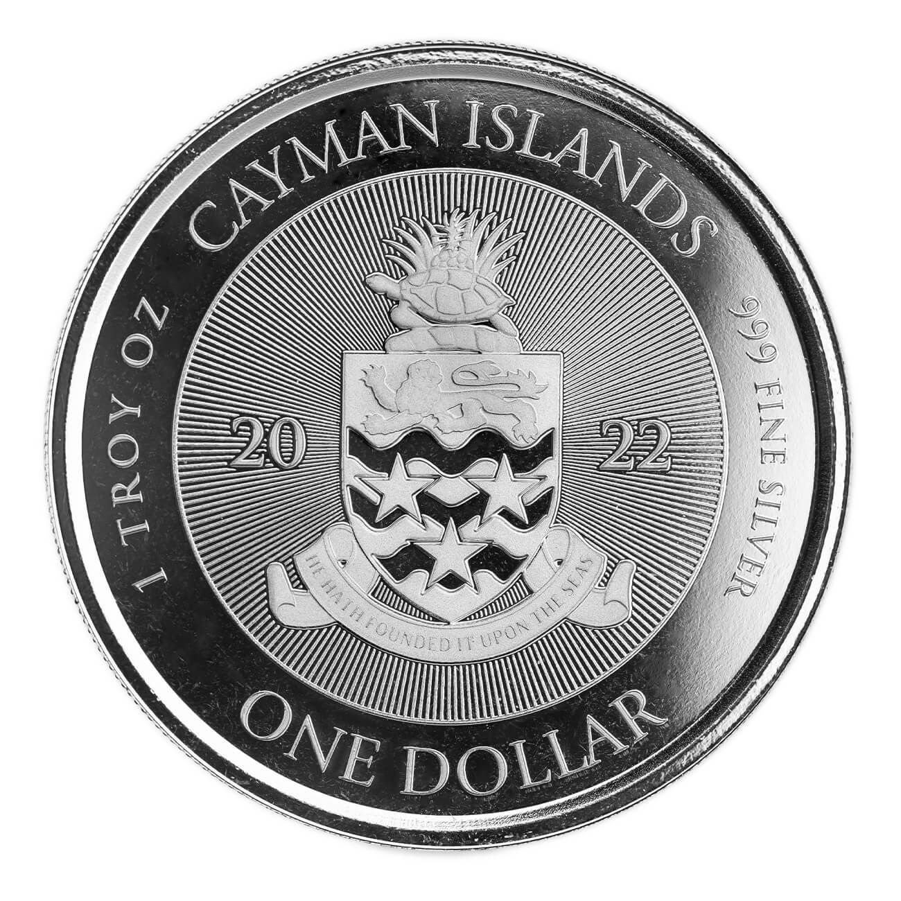 2022 Cayman Islands CIMA 25th Anniversary 1 oz Silver Proof Coin