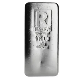 Scottsdale Reserve Cast One Kilo Silver Bar Scottsdale Mint