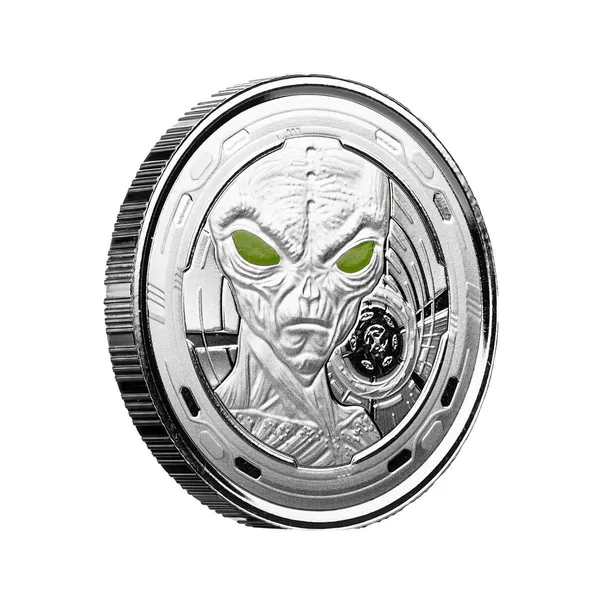 2022 Ghana Alien Silver 4 Coin Half Oz Set