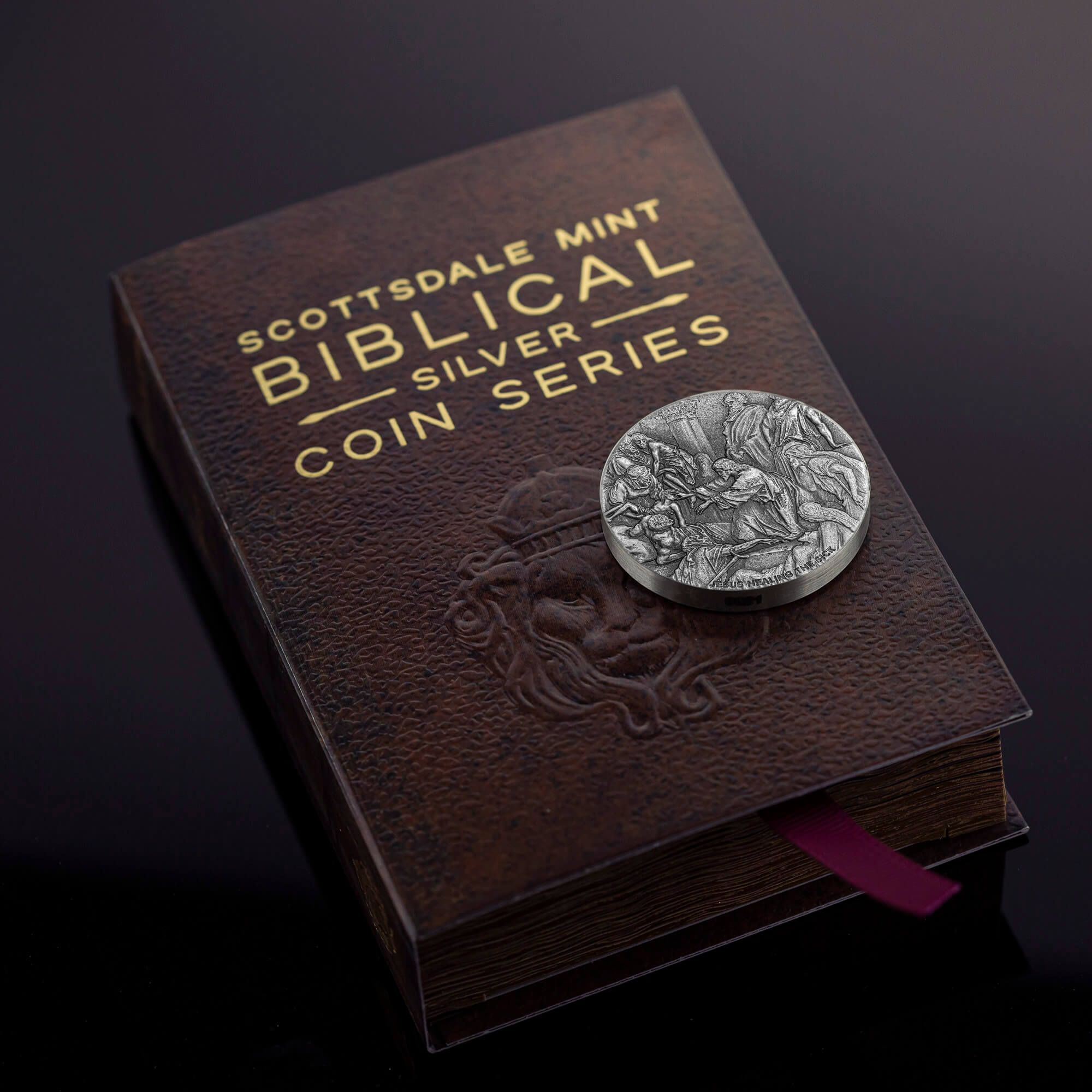 Shop 2022 Biblical Jesus Healing The Sick 2 oz Antique Collectors Coin
