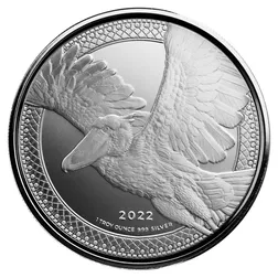 2022 Scottsdale Mint DRC Shoebill 1 oz Silver Coin 04