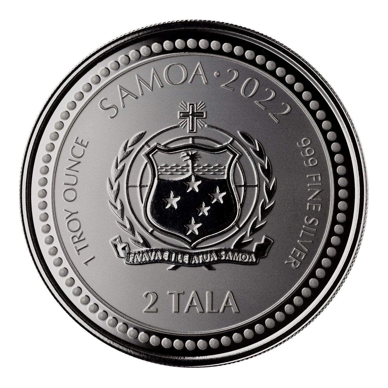 2022 Samoa Seadragon 1 oz Silver Proof Like