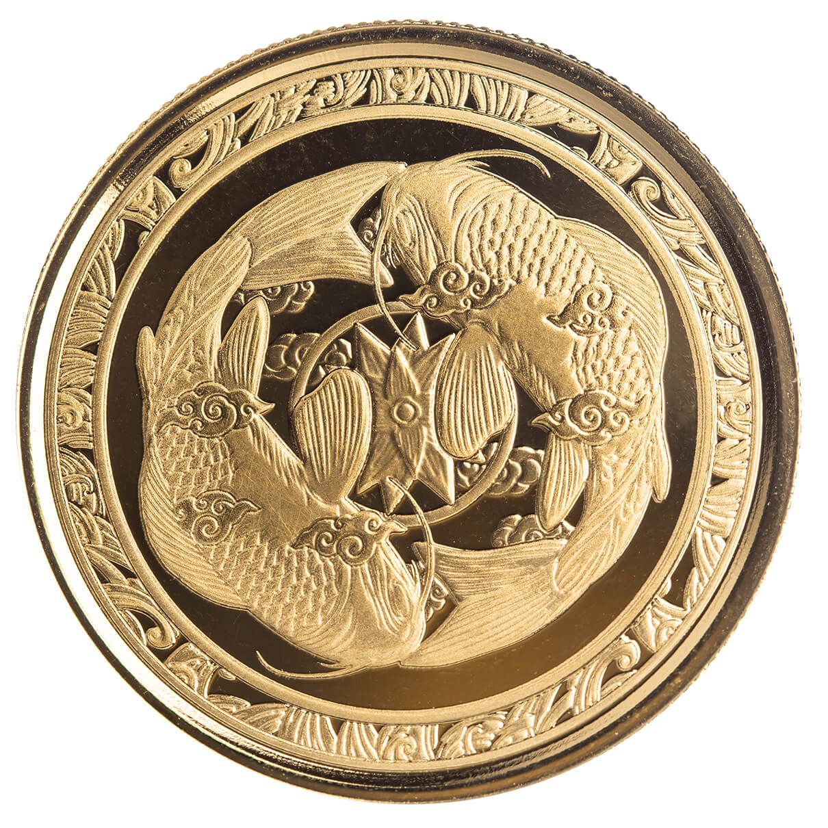 2023 Fiji Koi Fish 1 oz Gold Proof Coin