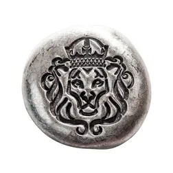 2023 Scottsdale Lion Half Oz Poured Button