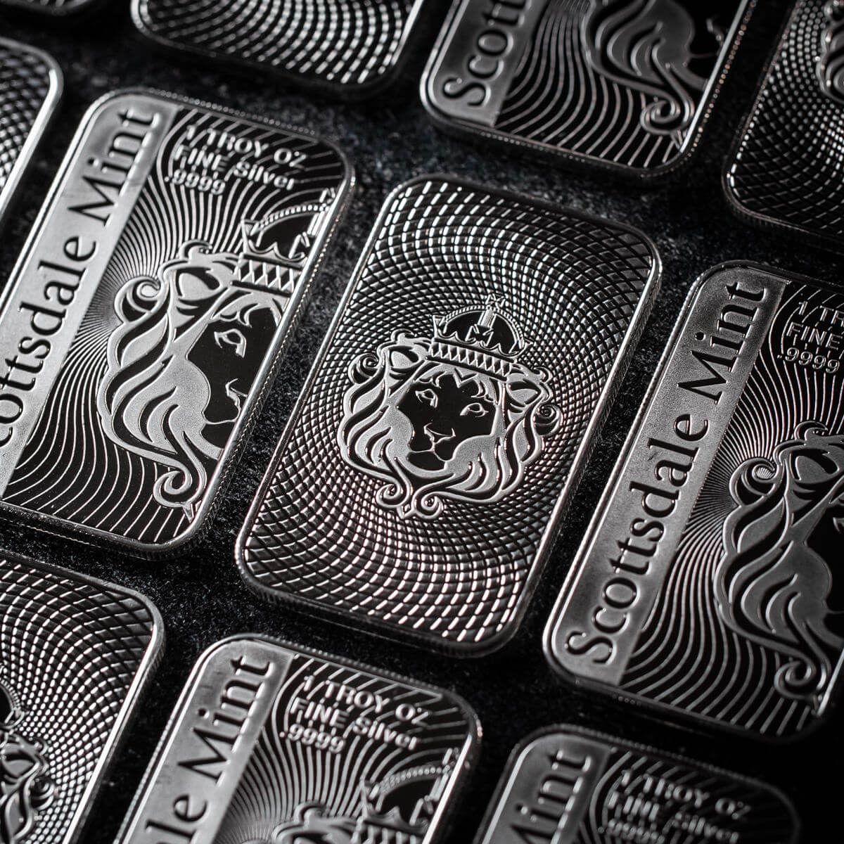 Scottsdale The Vortex 1 Troy oz 9999 Silver Bar