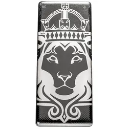 2023 Scottsdale Mint White Maned Lion 100 Troy oz 999 Fine Silver Cast Bar 04