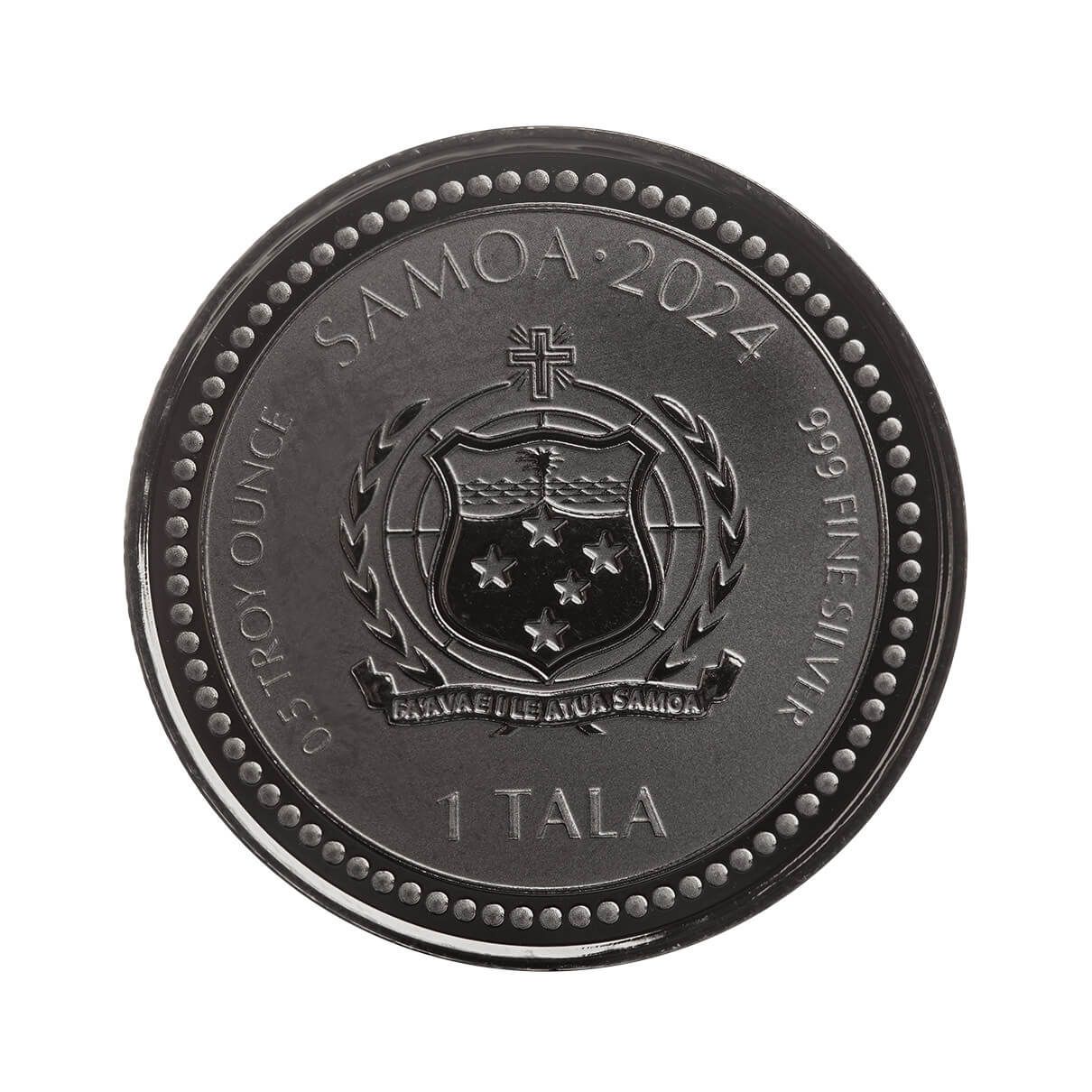 祥雲斎　純銀彫金銀瓶　共箱　796g/高約21㎝　東Y7-0807⭐︎2Fチヒサニ 2024 Samoa Lunar Year of the Dragon Half oz Silver with Black