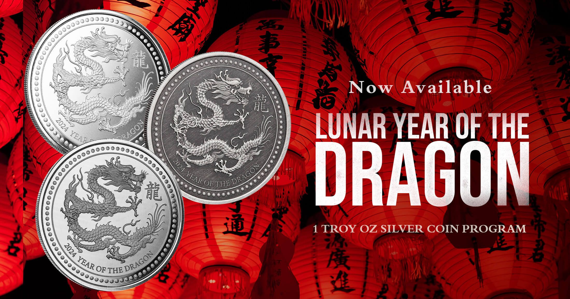 New Coin Release: 2024 Lunar Year of the Dragon | Scottsdale Mint