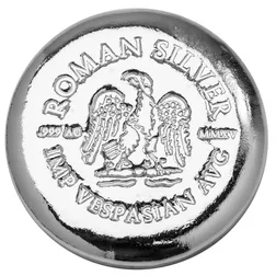2023 Scottsdale Mint 5 Troy Oz 999 Silver Roman Imp Vesperian Aug Button 03