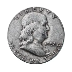 Scottsdale Mint Junk Silver Franklin Liberty Bell Half Dollar Silver Coin 6