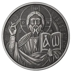 2023 Scottsdale Mint Samoa Jesus Collection The Teacher 1 Troy Ounce 999 Fine Silver Antique Coin 06