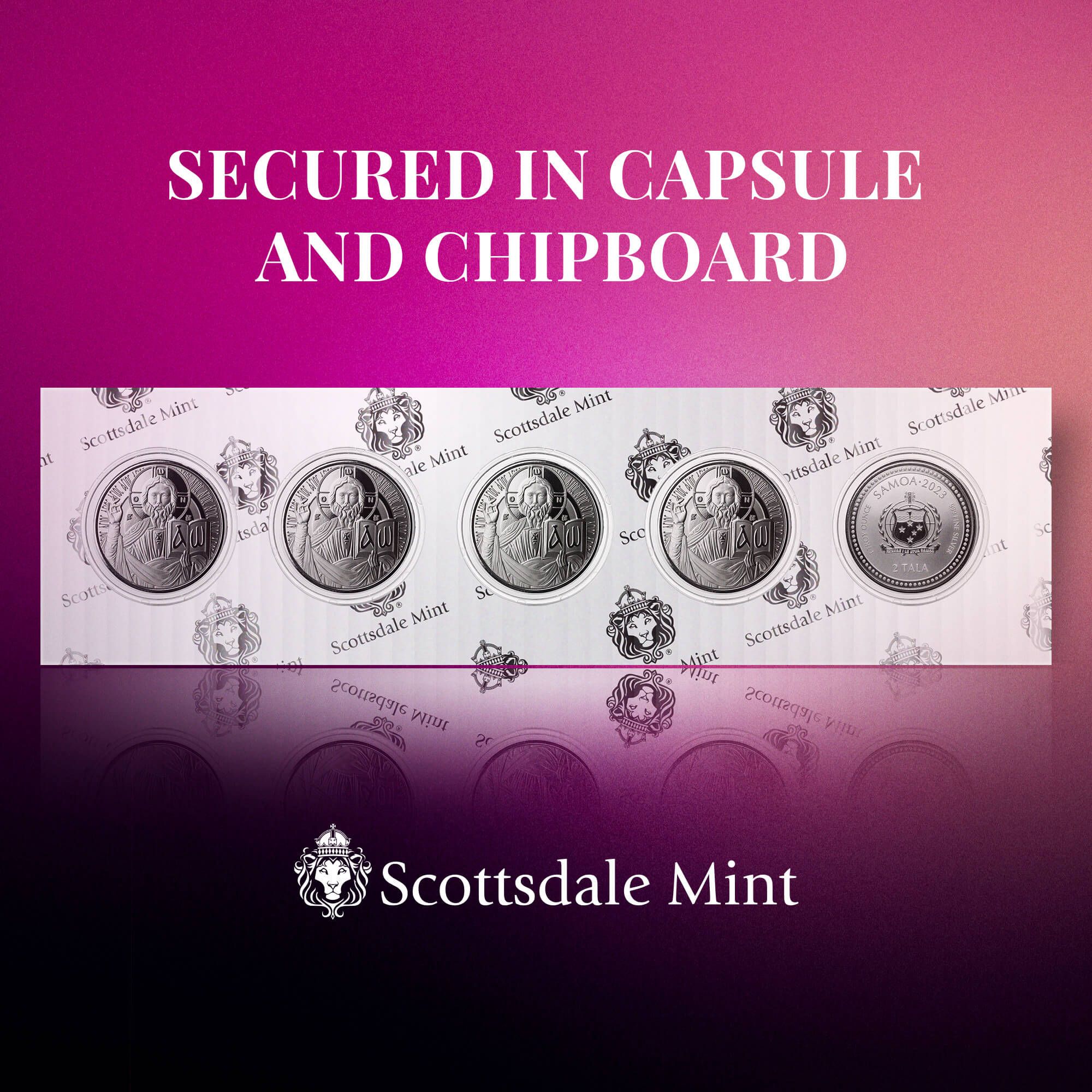 2021 Samoa Light of Christ 1 oz Silver Proof-Like Coin