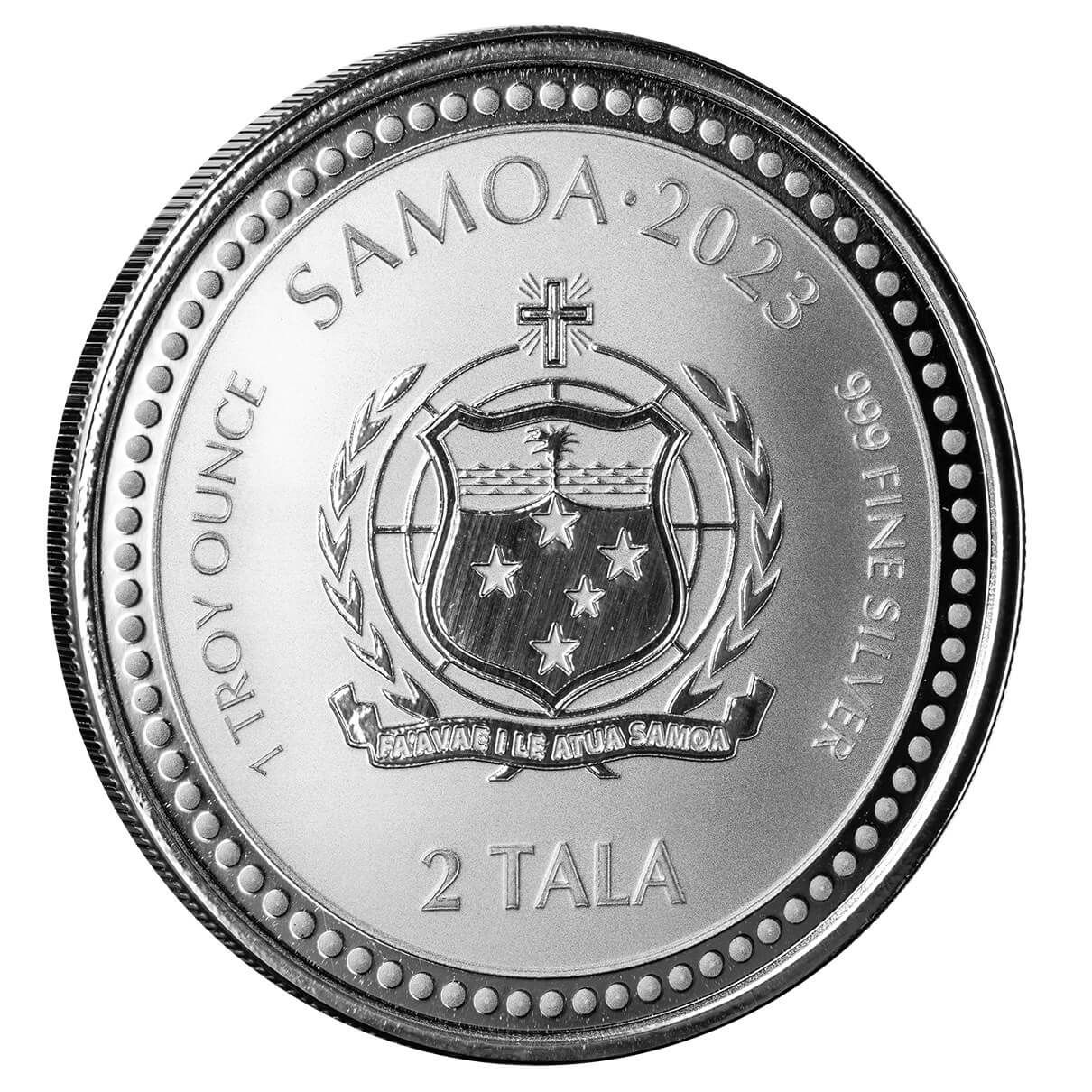 2023 Samoa Jesus Collection The Teacher 1 oz Silver Proof-Like